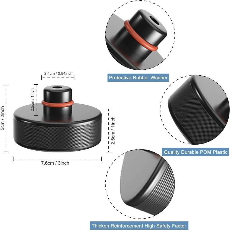 For Tesla Model 3/S/X/Y/Y Juniper 4pcs Lifting Jack Pad Heavy Duty Rubber Lift Pucks Accessories For Tesla Vehicles 2013-2026
