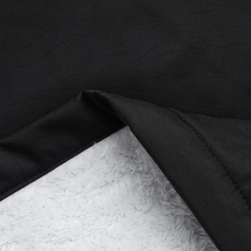 2026 Winter New Slim-fit Hardshell Jacket with Fleece Thickened Warm Women's Windproof Solid Color Coat