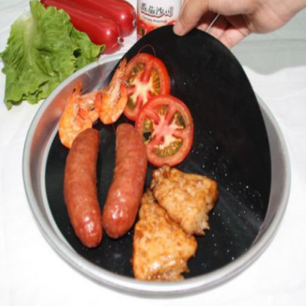 10Pcs PTFE material PTFE Pan Liner 24cm round size Frying Pan Protector Cookware anti-scratch