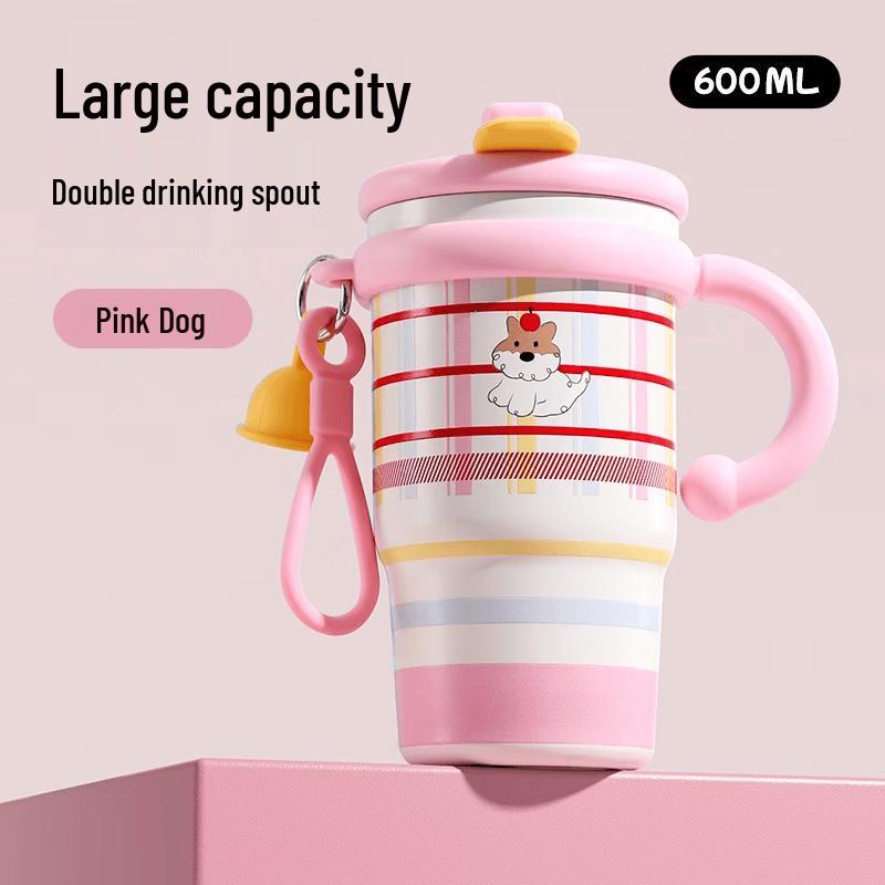 Li Shen Ceramic Dual-Drink Straw Cup