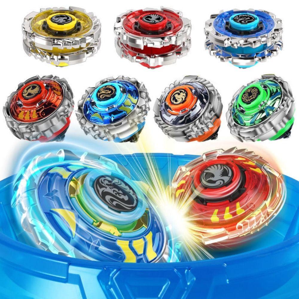 

Metal Zinc Zinc Alloy Spinning Top Split Transforming Battle Gyro Rotating Gyro Children s Gift