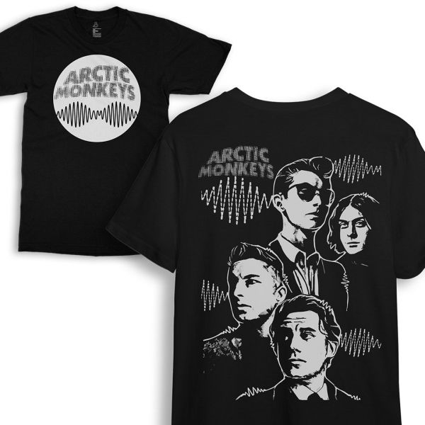 2025 New MVintage Arctic Monkeys Shirt Short Sleeve T-shirt Men Women Loose Norwegian Y2k Black Metal Rock Band Half Sleeve
