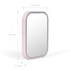 Miroir de maquillage lumineux - LIVOO - DOS224P - LED - Sans fil - Autonomie 4 h