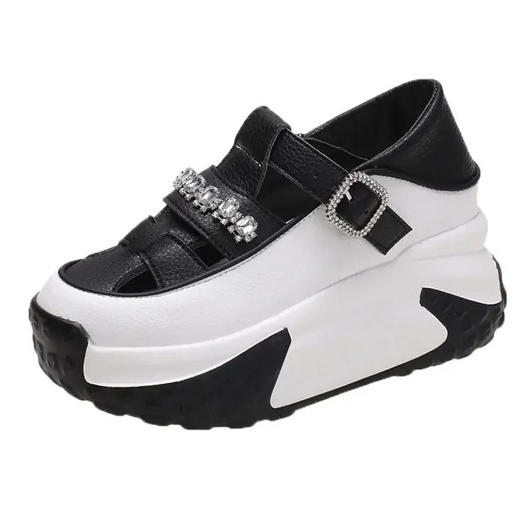 Fashion New Chunky Tennis Sneakers For Women Shoes Fashion Mesh Breathable Light Lightwight Running Shoes Ladies Platform Dad Shoes