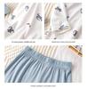 2025 Kids' Spring/Autumn Modal Cartoon Pajama Set: Lightweight & Loose Fit for Boys - Perfect for Home & Air Conditioning.