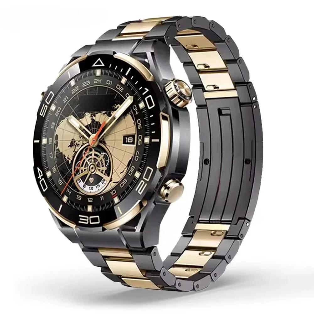 22mm Titanium Strap for Huawei Watch 5 46mm 4 4 Pro Ultimate Metal Bracelet for Huawei Watch GT2 GT3 GT4 GT5 Pro 46mm Watchband