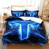 3D Print Hot Teminite Logo Bedding Set Single Twin Full Queen King Size Bed Set Adult Boys Bedroom Duvetcover Sets Teminite