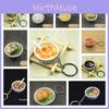 Adorable Simulated Food Mini Bowl Key Chain Pendant Decorations