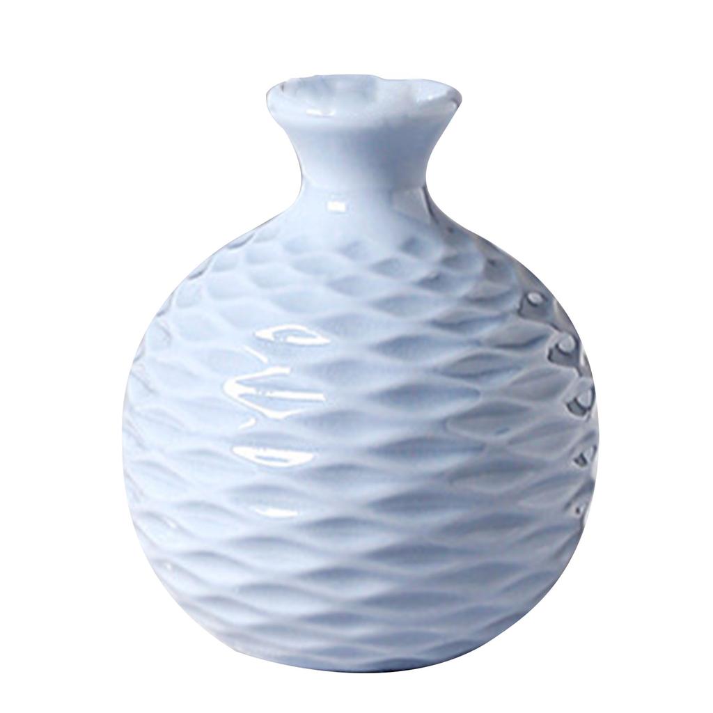 Flower Vase Nordic Decoration Ceramic Vases Home Desk Decor Flower Pot Flower Basket Simple Modern for Small Flowers