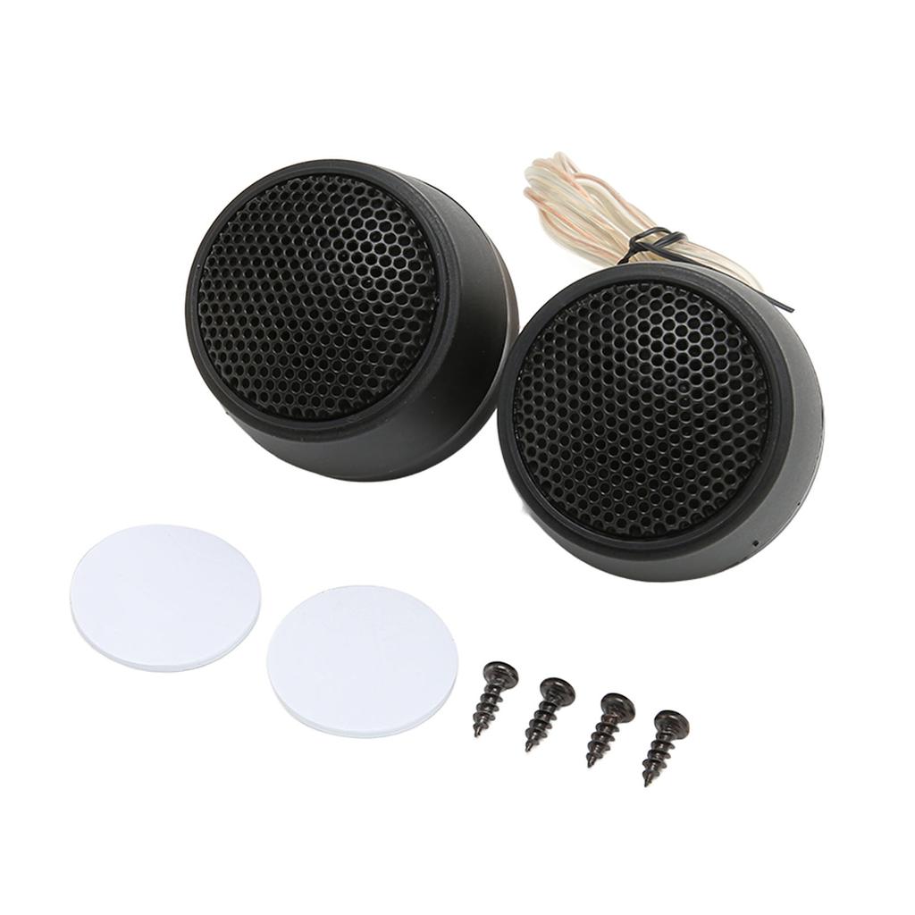 2PCS Dome Tweeter 10W 4 Ohm High Sensitivity Great Sound Quality Loudspeaker for Car Audio Systems