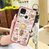 Waterproof Wrist Strap Phone Case For ZTE Blade V2020 Vita/Blade20 Smart/10 Smart Fashion Design Anti-knock Ring Cartoon