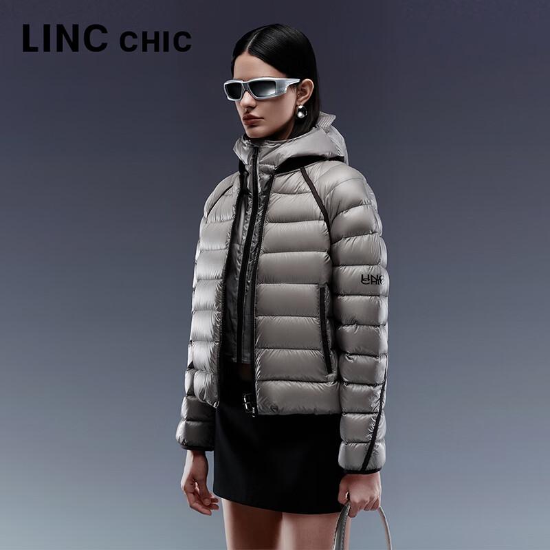 Jinyujie Damen Urban Ultraleichte Stehkragen Kurze Daunenjacke