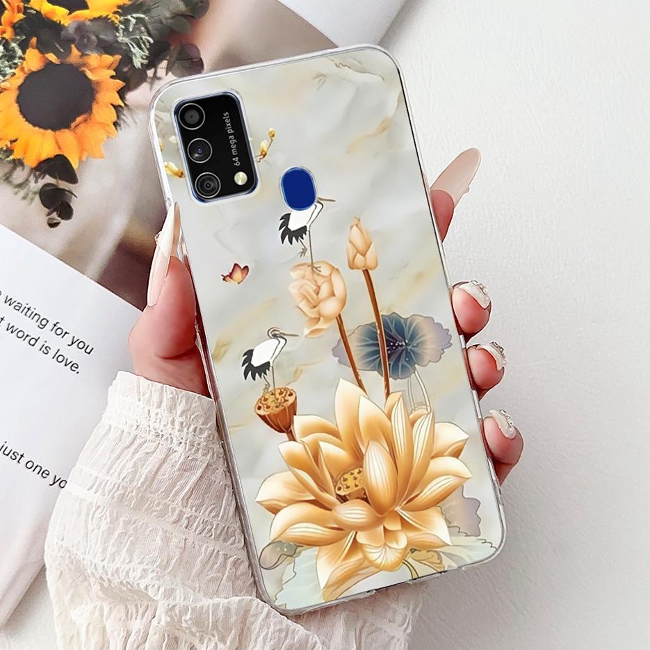 For Samsung Galaxy M31 Prime Case SM-M315F New Luxury Painted Cover Silicone Case For Samsung M21s M 31 s Galaxy M31s Soft Shell