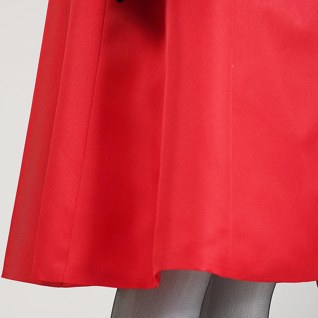 Christmas Coat Where On Earth Is Carmen Sandiego? Red Trench Coat Cosplay Costume, Cross-border Halloween Party Cosplay Outfit