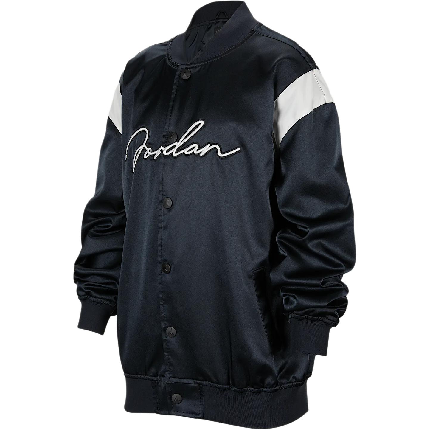 

Куртка Jordan MVP Fashion Простая Универсальная Детская Куртка Серая Черная IB8377-045 L