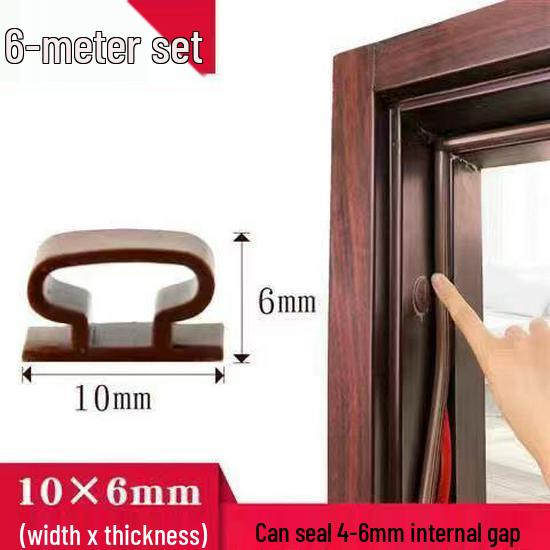 Self-Adhesive Magnetic Soundproof Door and Window Seal Strip