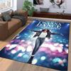 Whitney Houston I Wanna Dance With Somebody Movie Poster Stage Spotlight; Absorbent Non-slip Rug Mat for Kitchen Bathroom Bedroom Decor