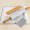 Nonstick Marble Rolling Pin Smooth Surface Rolled-out Dough Stick Dough Roller  Pie