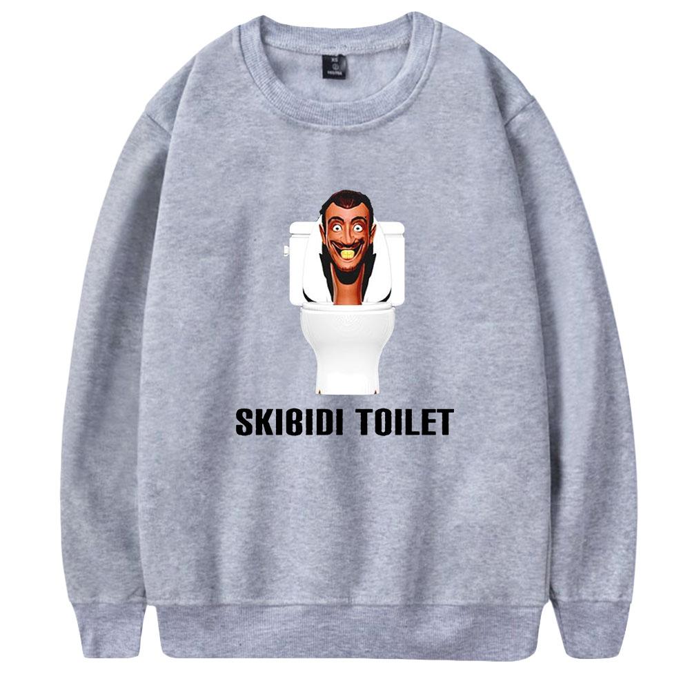 High Street Skibidi Toilet Sweatshirt Men Autumn Korean Fashion New Hoodie Mens Streetwear Tracksuit Crewneck Sweatshirts