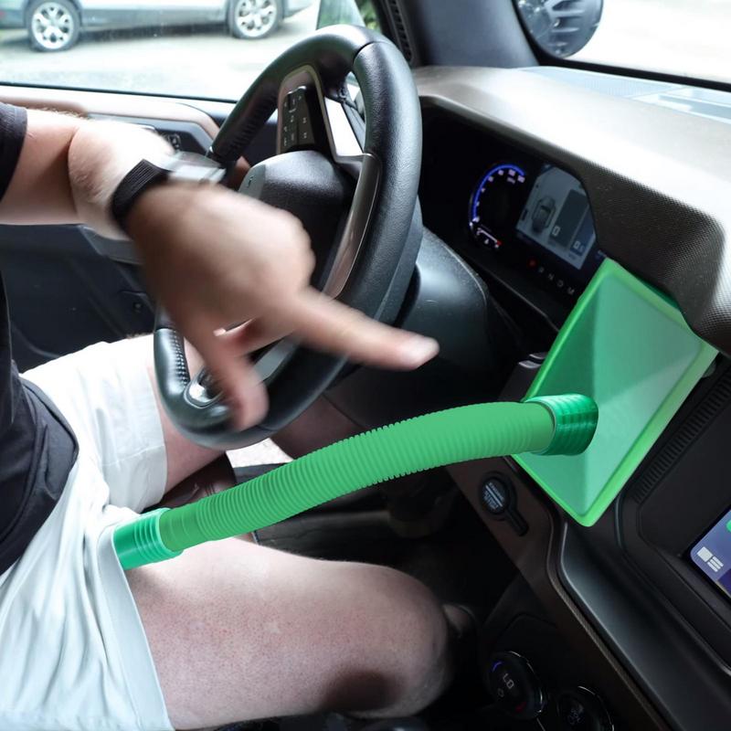 Man Balls Jewel Cooler AC Extensions Hose Cool And Refresh Men Testis Cooling Tool Car Air Vent Extender Hose Car Accessories