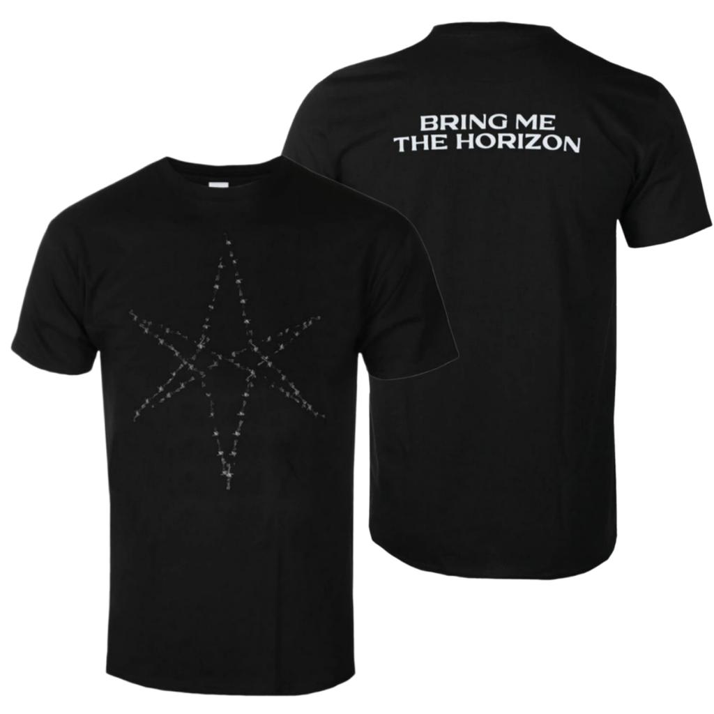 Bring Me The Horizon Bug Pattern Printed TShirt Rock Metal Style Band TShirt Suitable For Both Unisex And Unisex