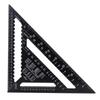 12inch Metric Aluminum Alloy Triangle Angle Ruler Protractor Woodworking Measurement Tool 30cm Quick Read Square Layout Gauge
