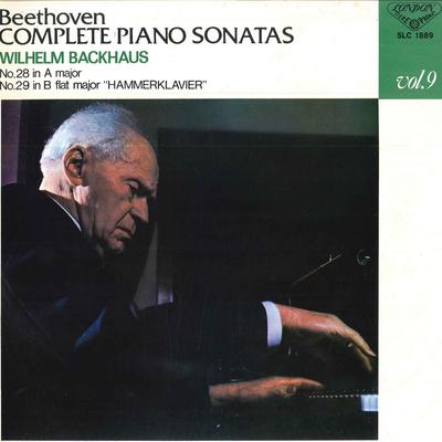 LP Record WILHELM BACKHAUS - Beethoven : Complete Piano Sonatas  SLC1889 LONDON 1970 Japan Classical Used
