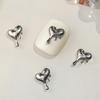 10Pcs/Set Nail Art Charms Multi-colors Shiny Mini 3D Metal DIY Nail Accessories Melting Love Heart Shape Nail Decorations for Nail Salon