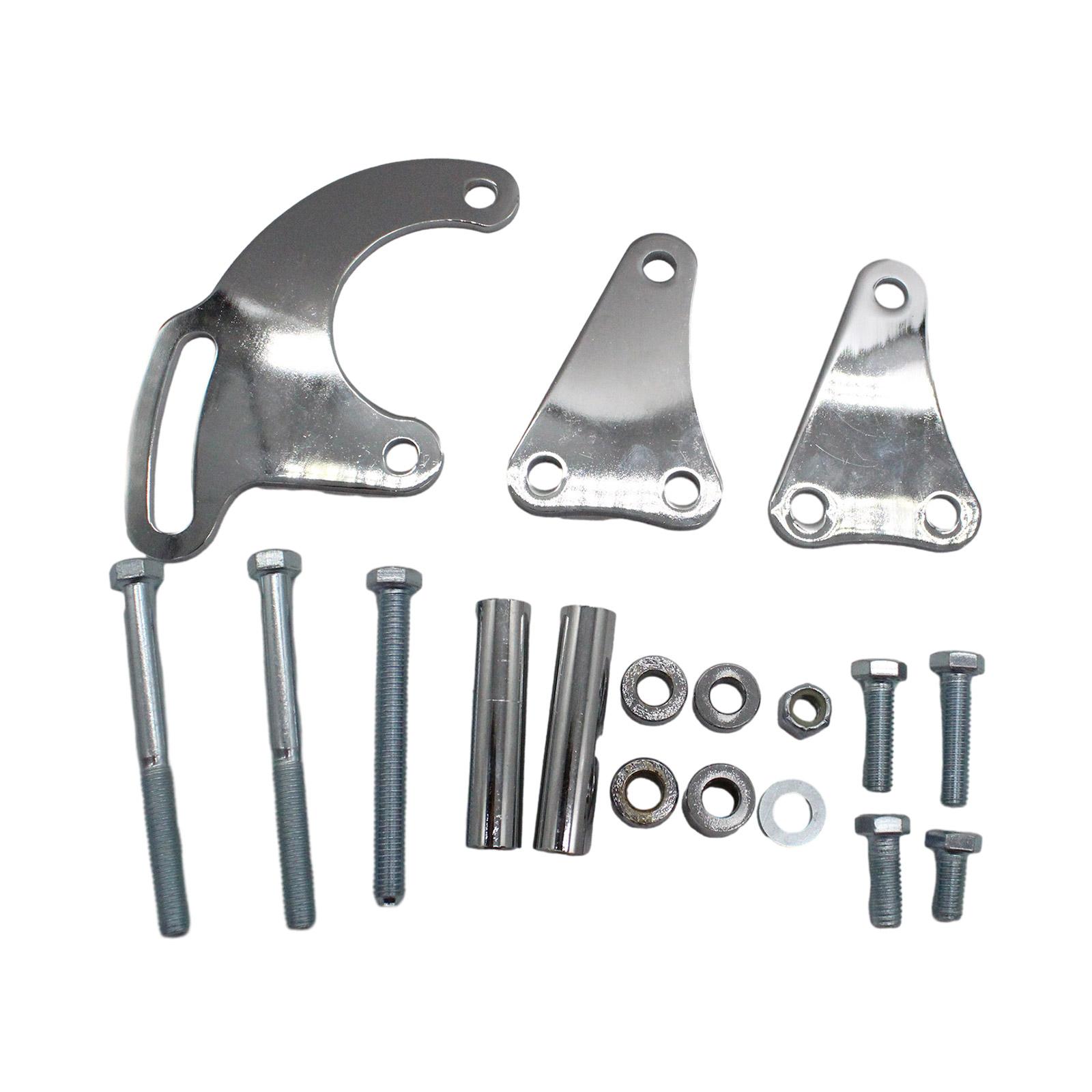 

Compatible For BBC LWP 396 454 502 Small Block Power Steering Pump Bracket Stand Engine Mounting Car Accessories Durable