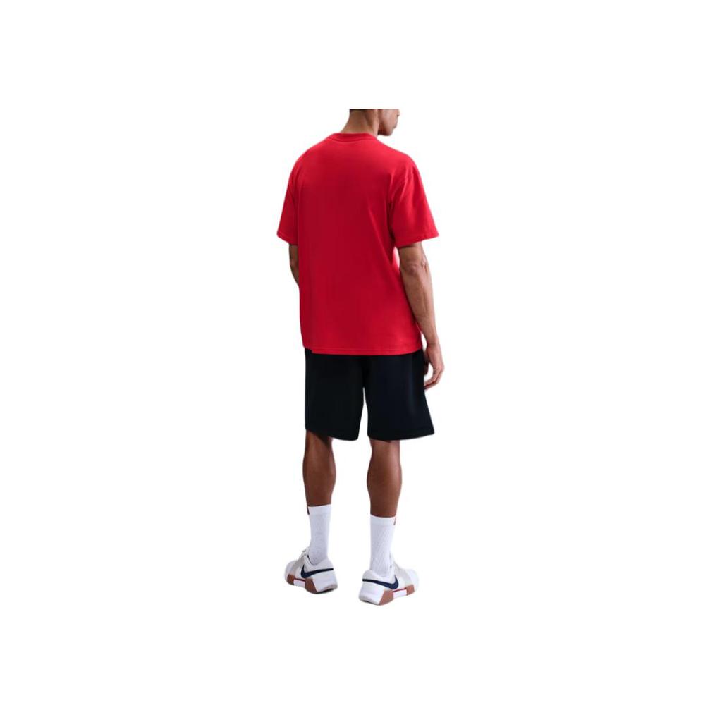 Nike Logo Loose Fit Crew Neck Short Sleeve T-Shirt Men Tops HJ3362-657