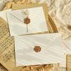 10Pcs Invitation Card Blessing Thank Envelope Simple Greeting Card  Thanksgiving Day