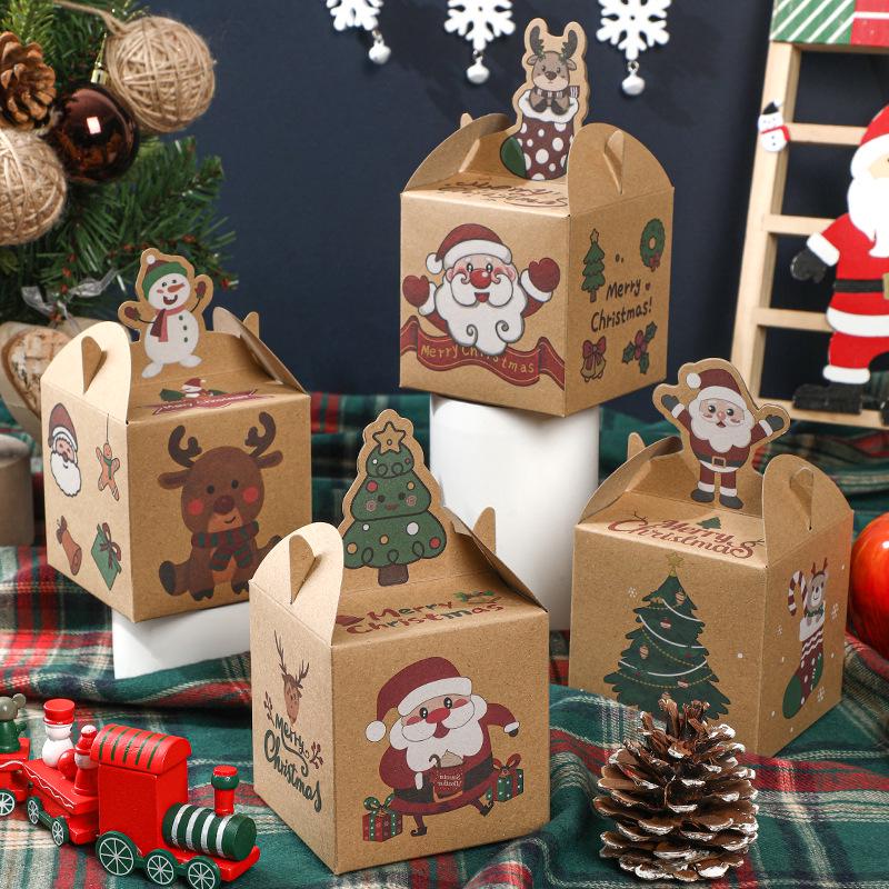 

Коробка для яблок на Рождество – Праздничная упаковка для конфет и подарков