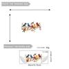 PVC Cute Adorable Bird Static Cling Window Sticker Removable Self-Adhesive for Kitchen Living Room Glass Home Decor Art