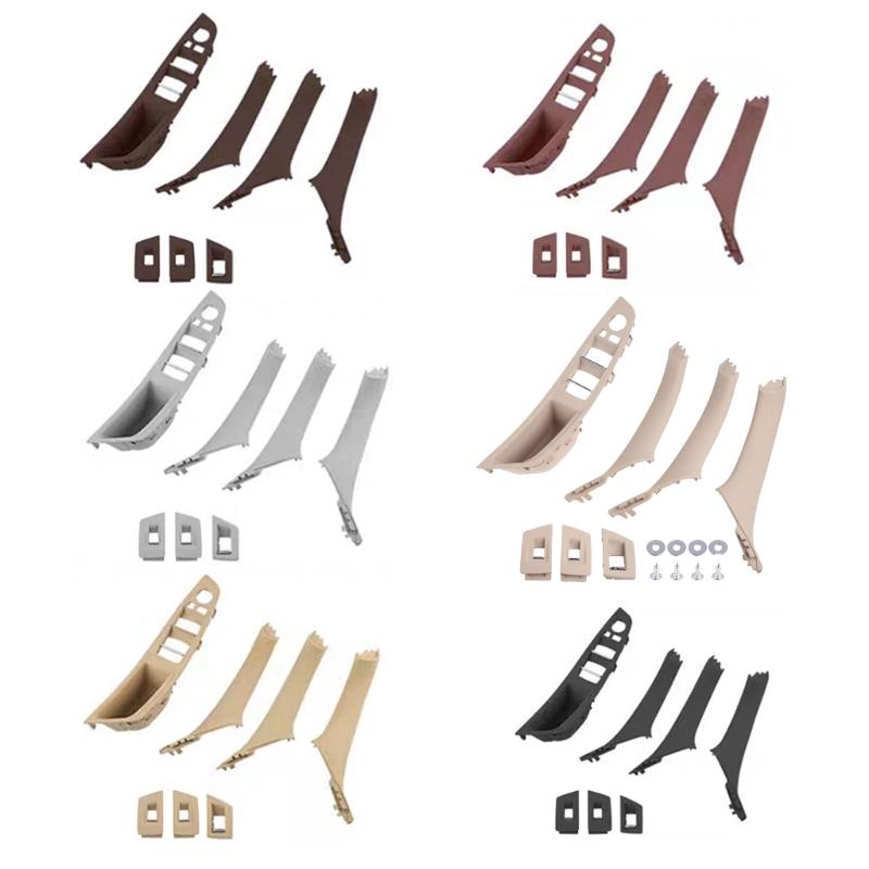 7pcs Car Interior Armrest Panel Door Handle for 5 Series F10 F18 51417225892