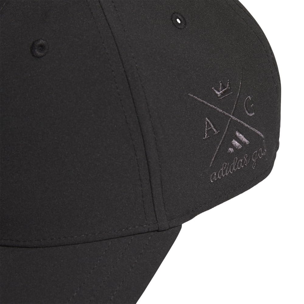 Adidas Golf Women's Tonal Logo Colored Golf Cap, Black