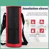 Folding Round Insulation Bottle Cover Ice Pack Hot Water Bottle Insulation Cover For Outdoor