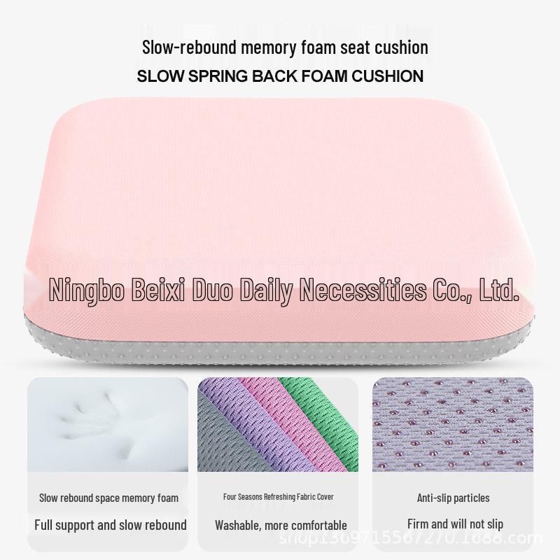 All-Season Car Seat Cushions with Slow Rebound Memory Foam, Available In Various Sizes