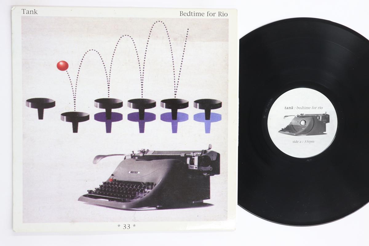 

LP Record TANK Bedtime For Rio WORM56 EARWORM 2000 UK Rock Used