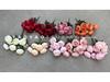 10-Head Artificial Peony Bouquet - Core-Filled Wedding & Home Décor Flower Arrangement