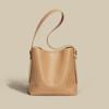 New Bucket Bag Niche Design Large Capacity Tote Bag Versatile Single Shoulder Leather Messenger Women's Bag
