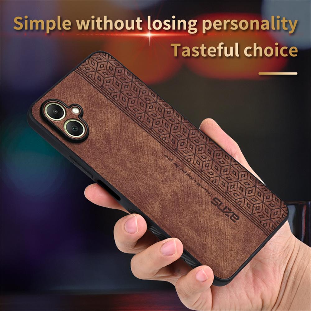 AZNS For Samsung Galaxy A07 5G/A07 4G Case Protective PU Leather Covered TPU Phone Shell