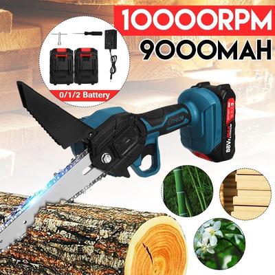 3000W 6 inch mini ferăstrău electric cu drujbă ferăstrău de grădină copac exploatăre forestieră ferăstrău instrumente pentru prelucrarea lemnului tăietoare de lemn pentru Makiita baterie de 18V