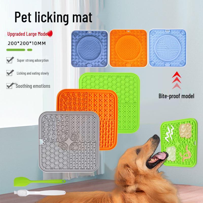 Pet Silicone Suction Lick Pad & Slow Feeder Mat
