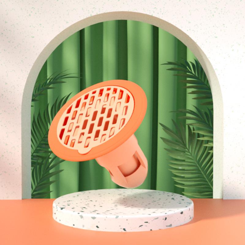 

Floor Drain Deodorizer & Clog Stopper - Anti-Backflow, Anti-Cockroach Seal for Bathroom & Toilet. рожевий