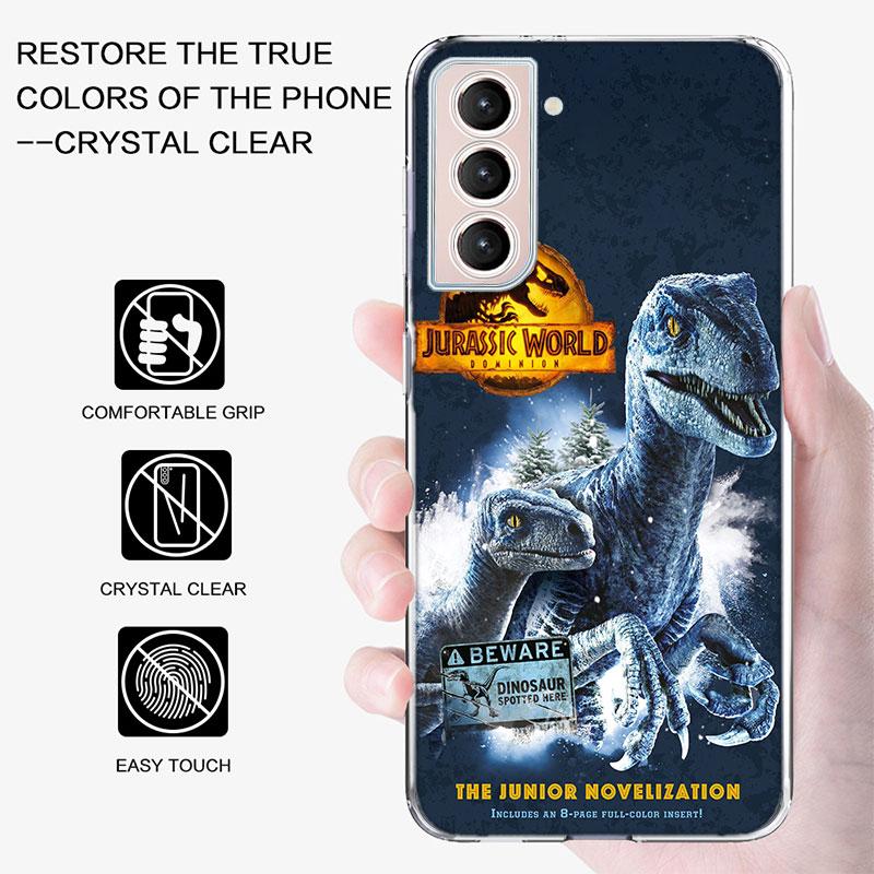 New World Jurassic Park Phone Case For Galaxy A14 A24 A34 A54 Samsung A02S A12 A22 A32 A42 A52 A72 A13 A33 A53 5G A03 A03S A23 A