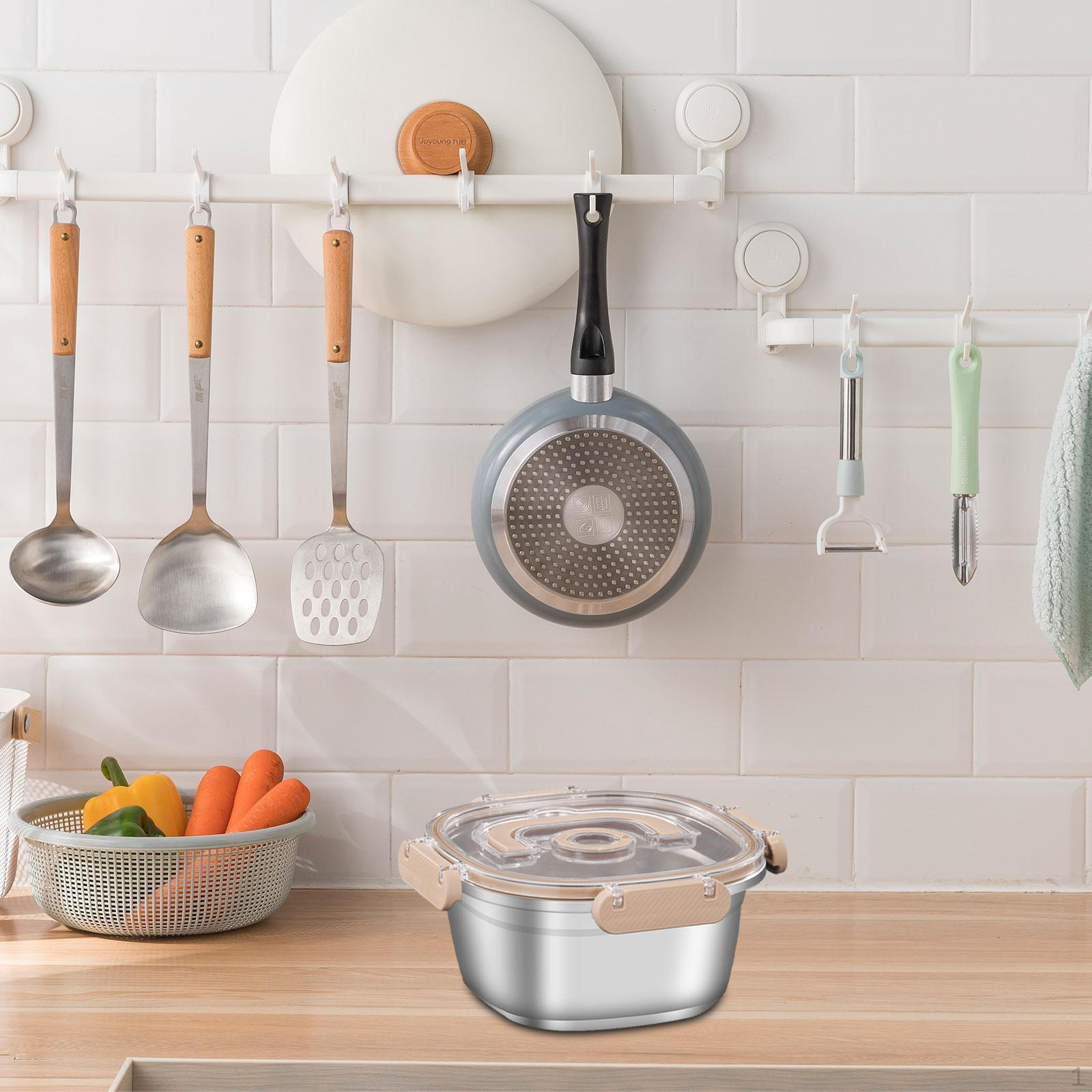 

Контейнер для хранения продуктов из нержавеющей стали для обеда и закусок на ходу 700ml