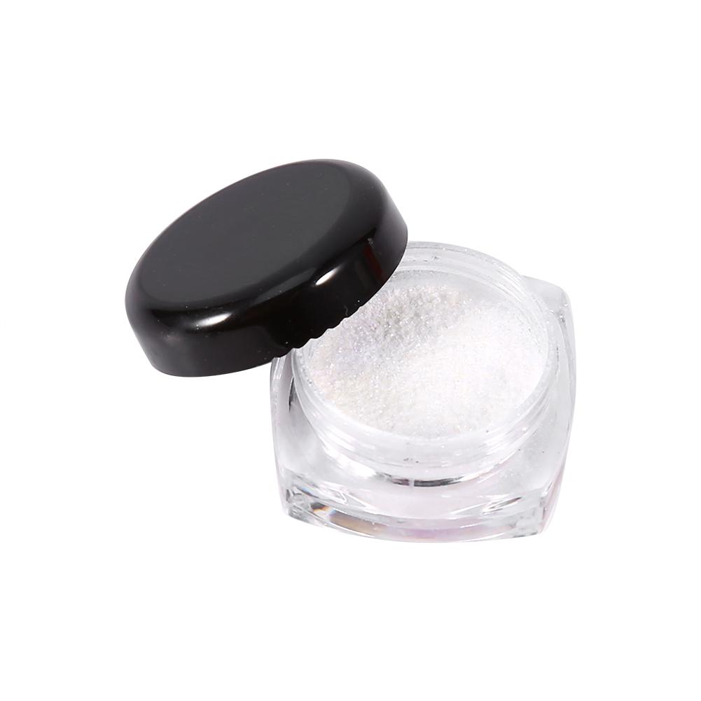 8g/Bottle Nail Art Glitter Magic Mirror Powder Chrome Shimmering Dust With Brush 12 Colors