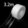 Transparent Acrylic Single-fold Kitchen And Bathroom Waterproof Mildew Stickers Sink Beautiful Stickers(3.2m*3.8cm)