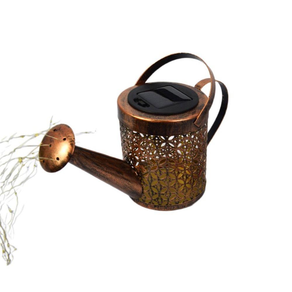 Lights Hollowed Out Waterproof Lawn Lights Solar Outdoor Lights Lawn Lights Star Kettle Lamp