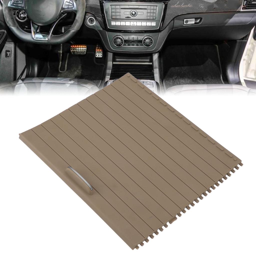 Cup Holder Roller Blind Cover 1666803814 Center Console Slide Roller Blind Shutter Cover Replacement for GLE GLS GL Class M